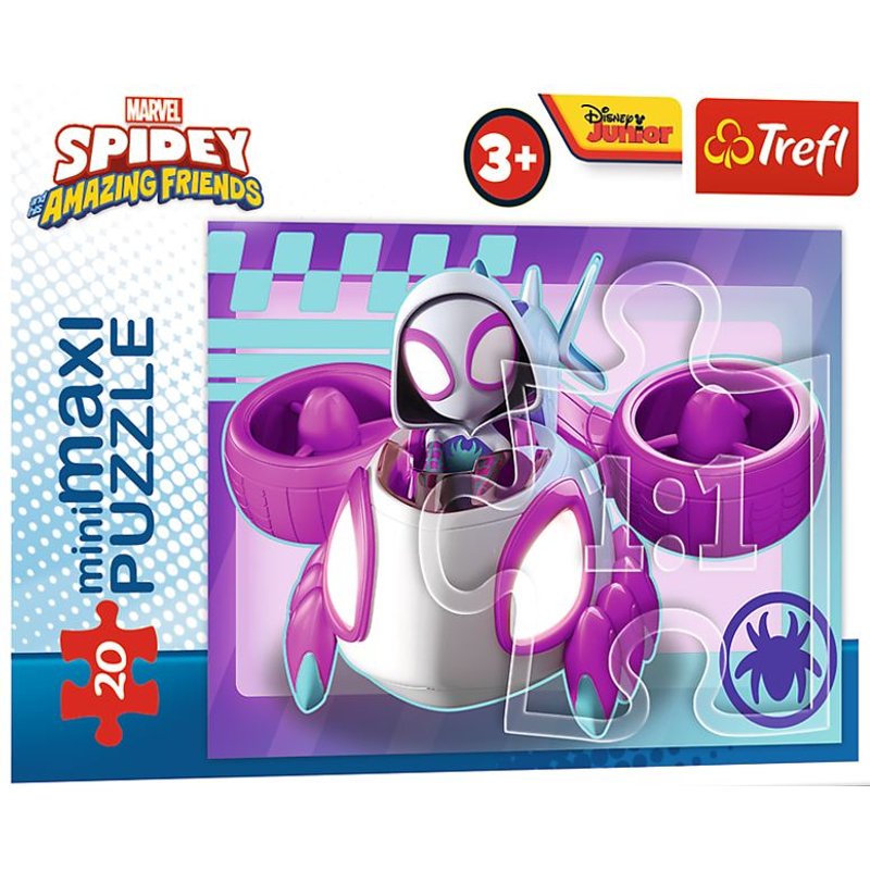 MiniMaxi Puzzle - Spidey Trefl