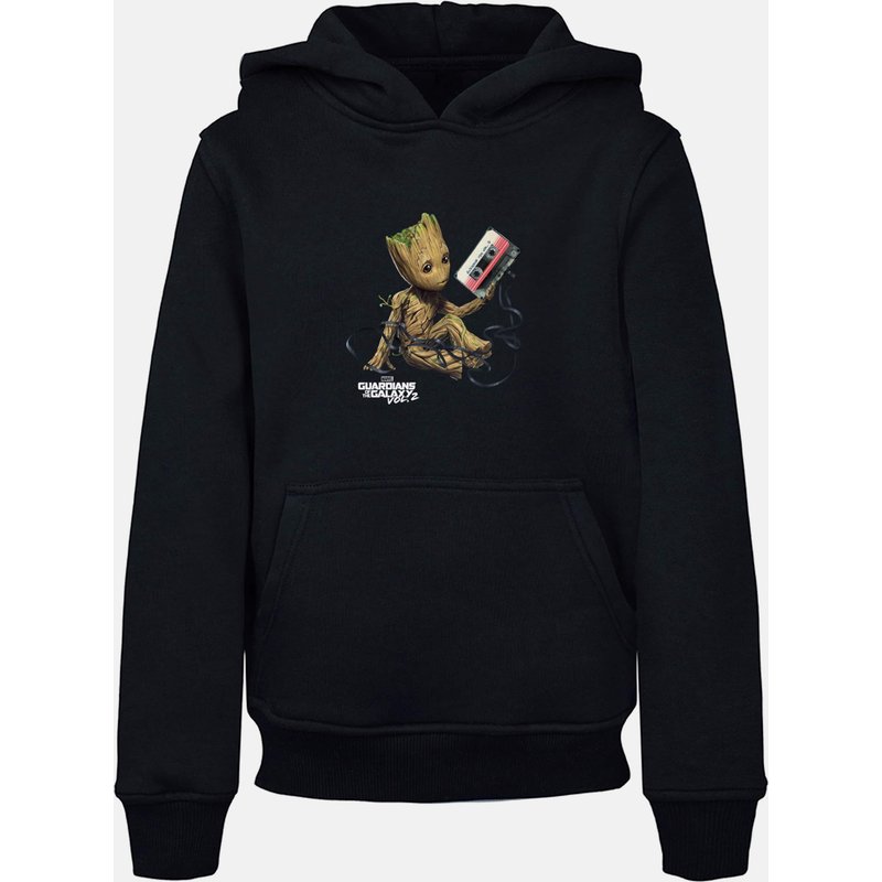 Absolute Cult Kids Guardians Of The Galaxy Vol2 - Groot Tape Basic Hoody