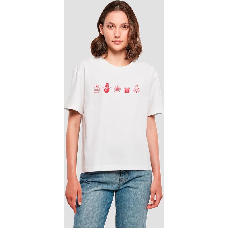 Merchcode Ladies Christmas Elements Tee