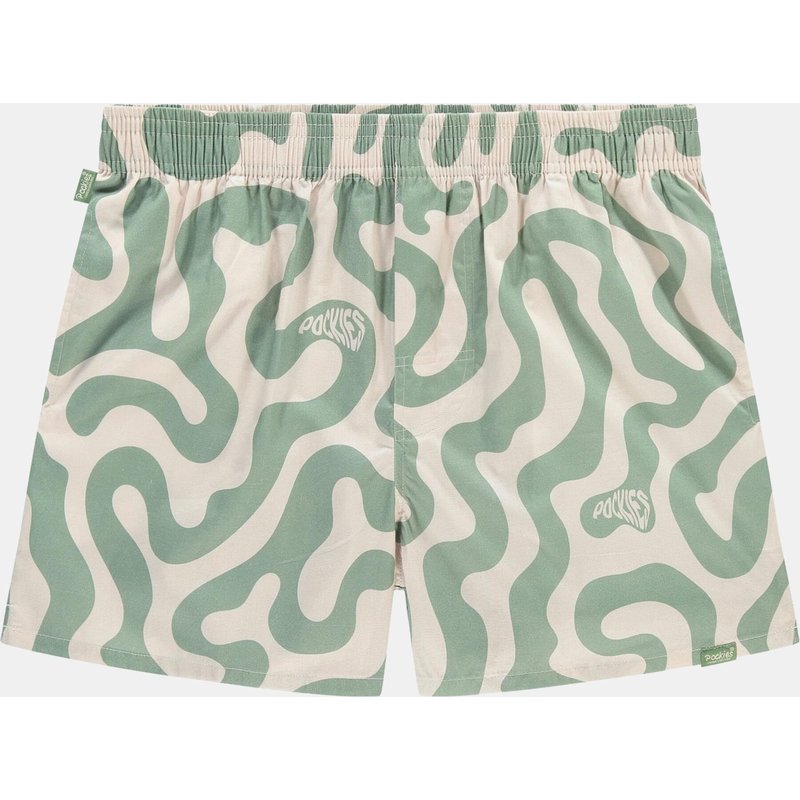 Pockies Green Swirls