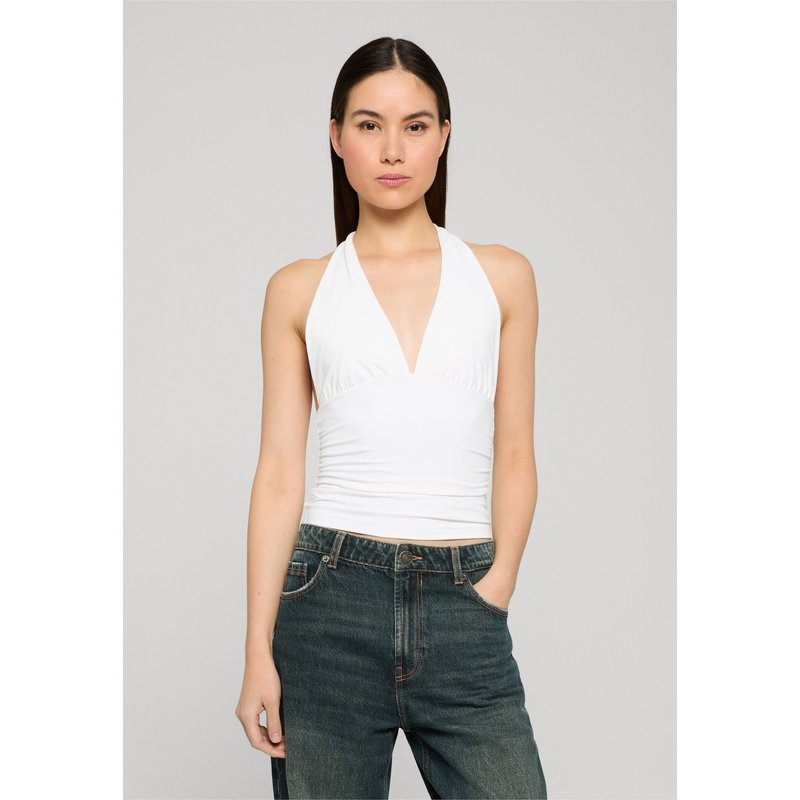 Urban Classics Ladies Polyamide Jersey Neckholder Top