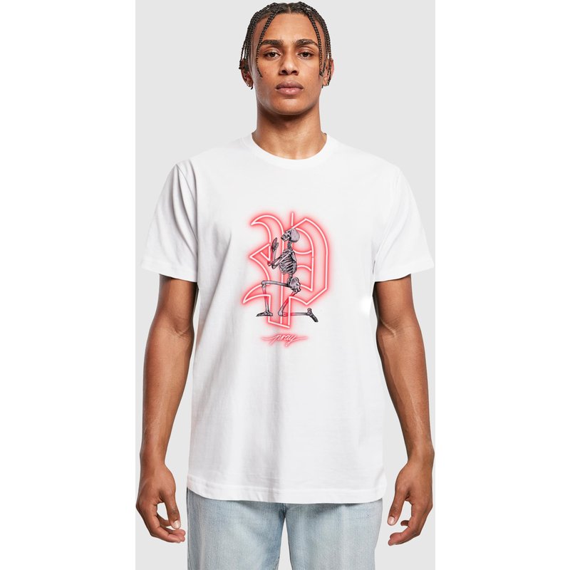 Mister Tee Pray Neon Skull