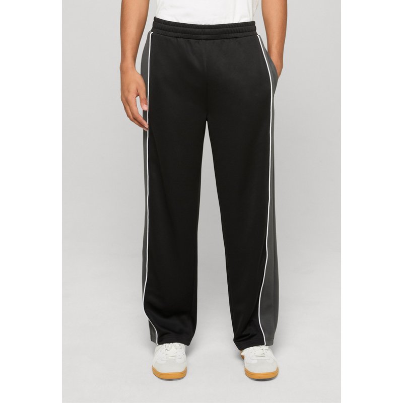 Urban Classics Interlock College Wideleg Trackpants