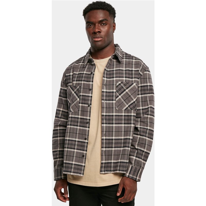 Urban Classics Boxy Kane Check Shirt