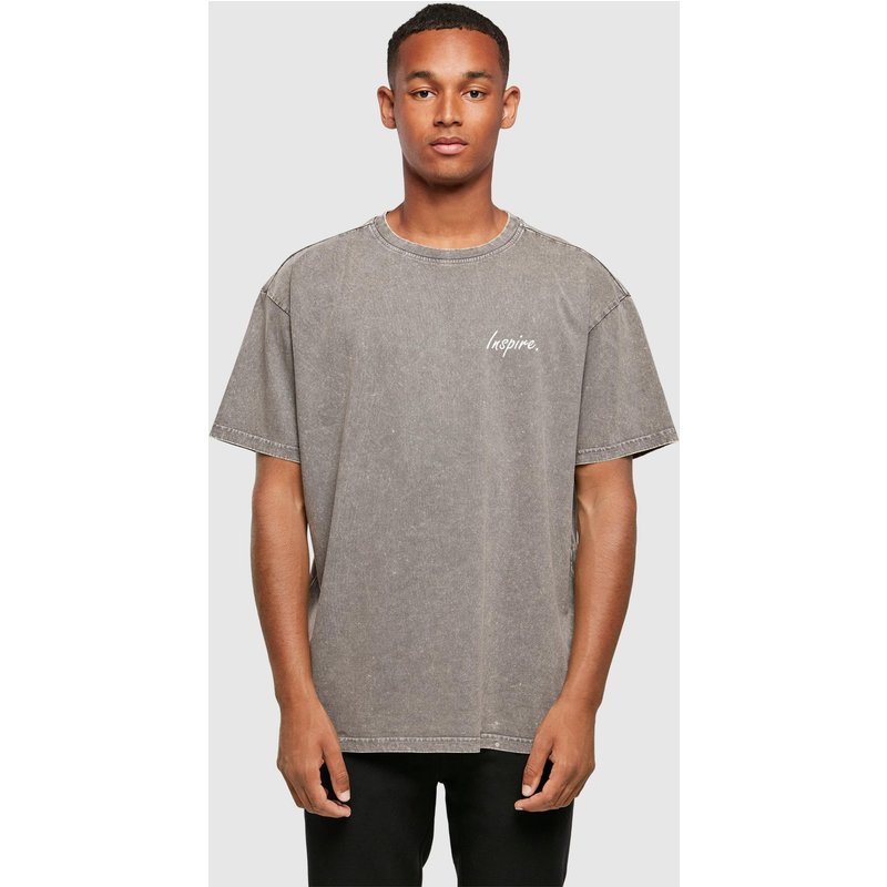Merchcode POD Inspire Acid Washed Heavy Oversized Tee