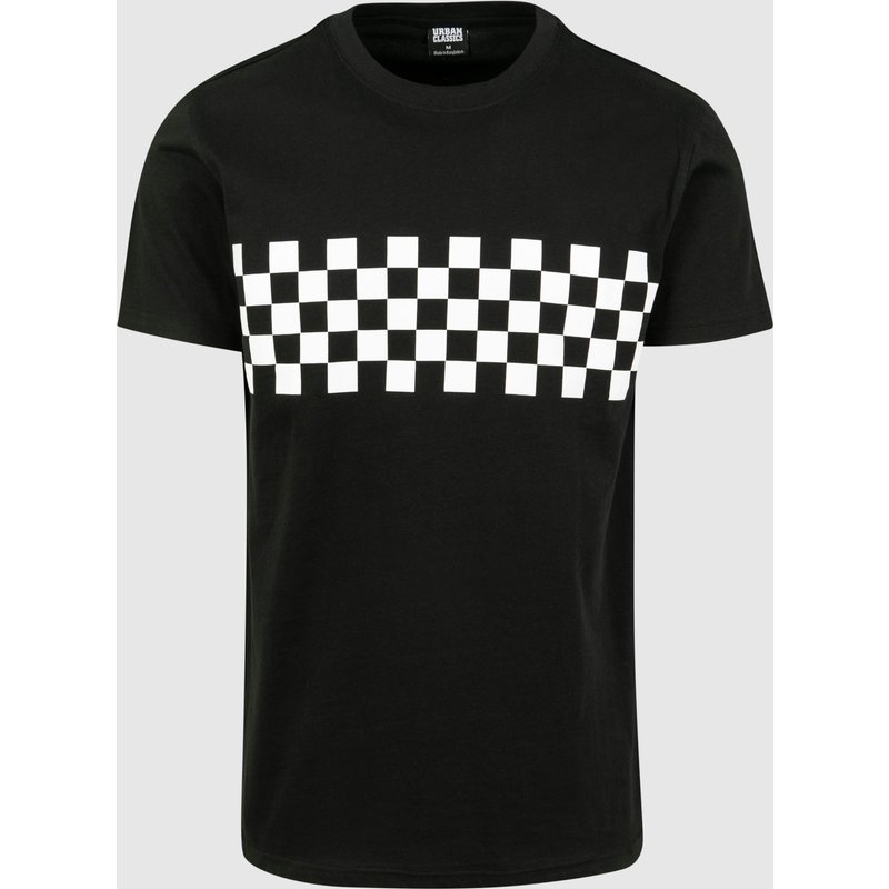 Urban Classics Check Panel Tee