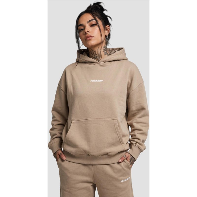 PEGADOR Clarita Logo Oversized Hoodie