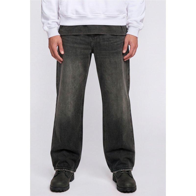 Favela FLAT EMBROIDERY BALLOON DENIM