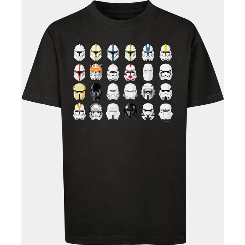 F4NT4STIC Star Wars-Trooper Helmets CAD with Kids Basic Tee