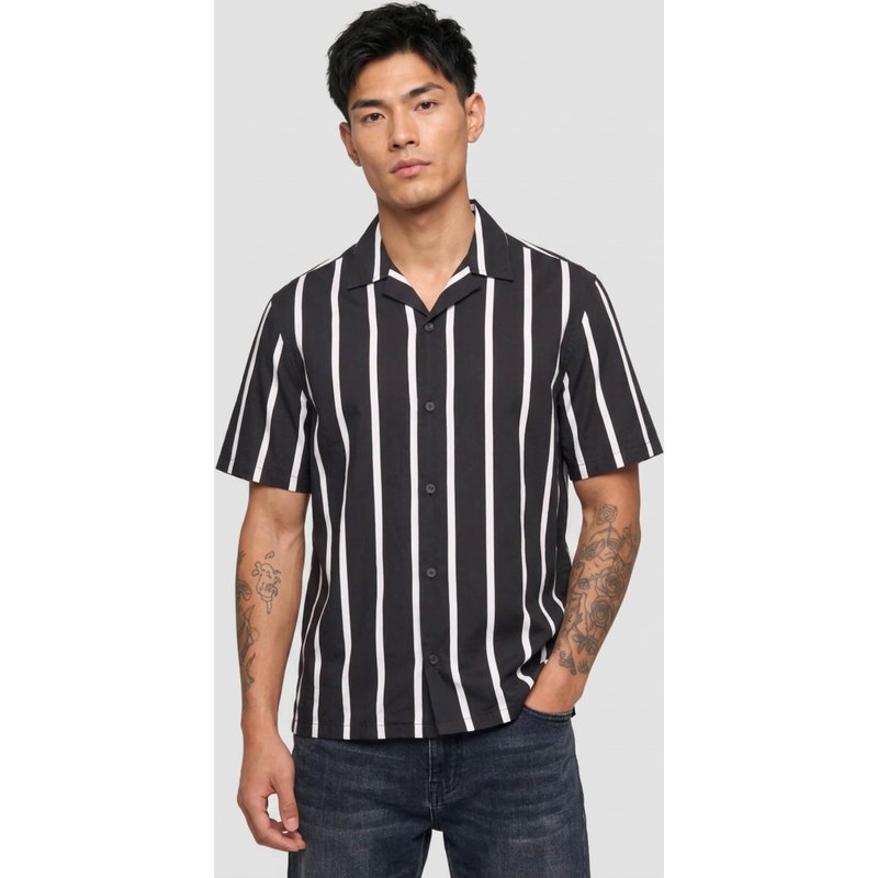 Urban Classics Summer Stripe Resort Shirt