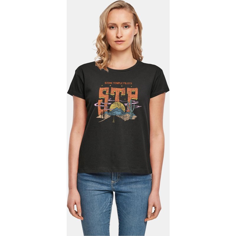 Merchcode Ladies Stone Temple Pilots - Desert Highway Box Tee