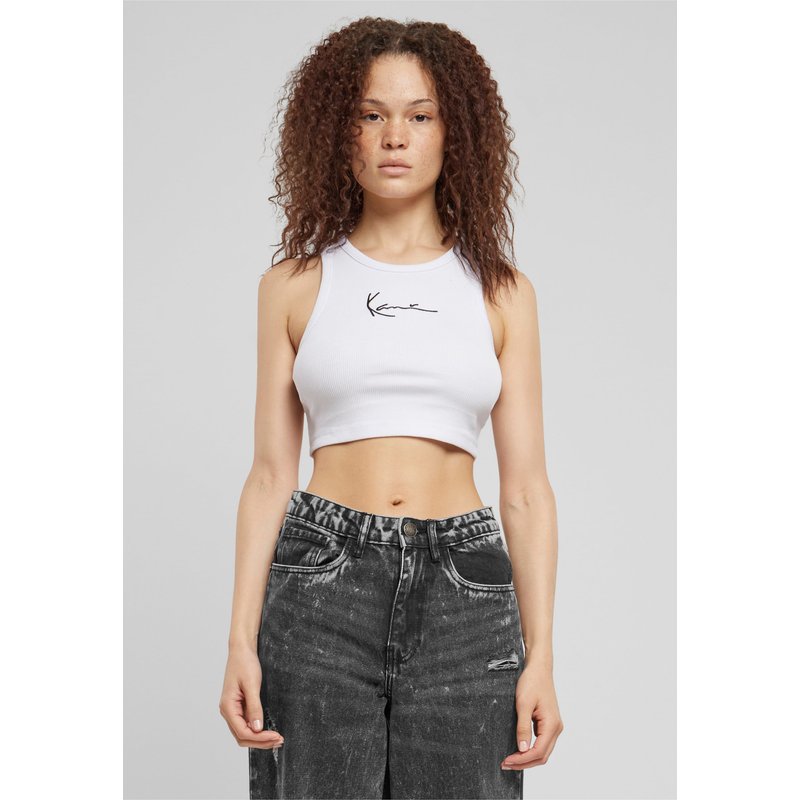 Karl Kani Small Signature Essential Racer Rib Top