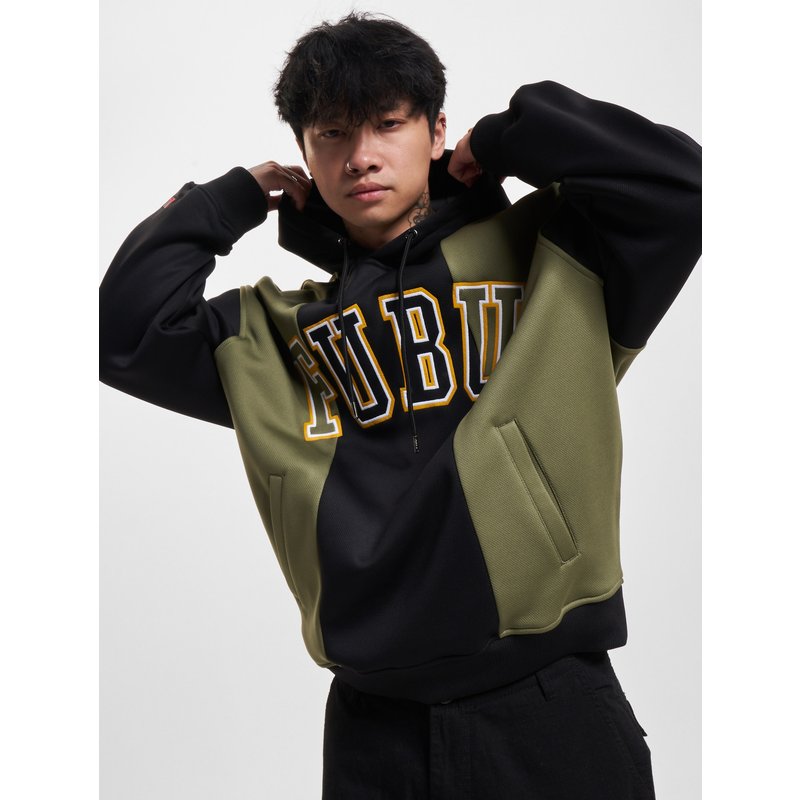 FUBU College Block Mesh Hoodie