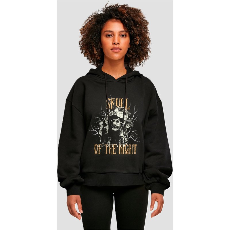 Merchcode Ladies Halloween - Skull Of The Night Hoody