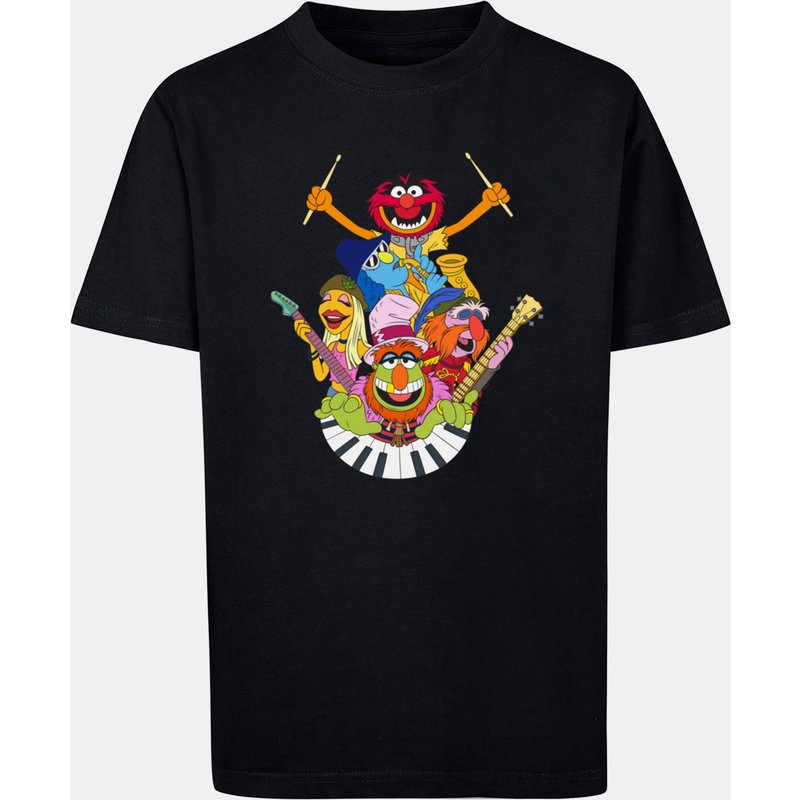 Absolute Cult Kids Muppets - Dr. Teeth and The Electric Mayhem Basic T-Shirt