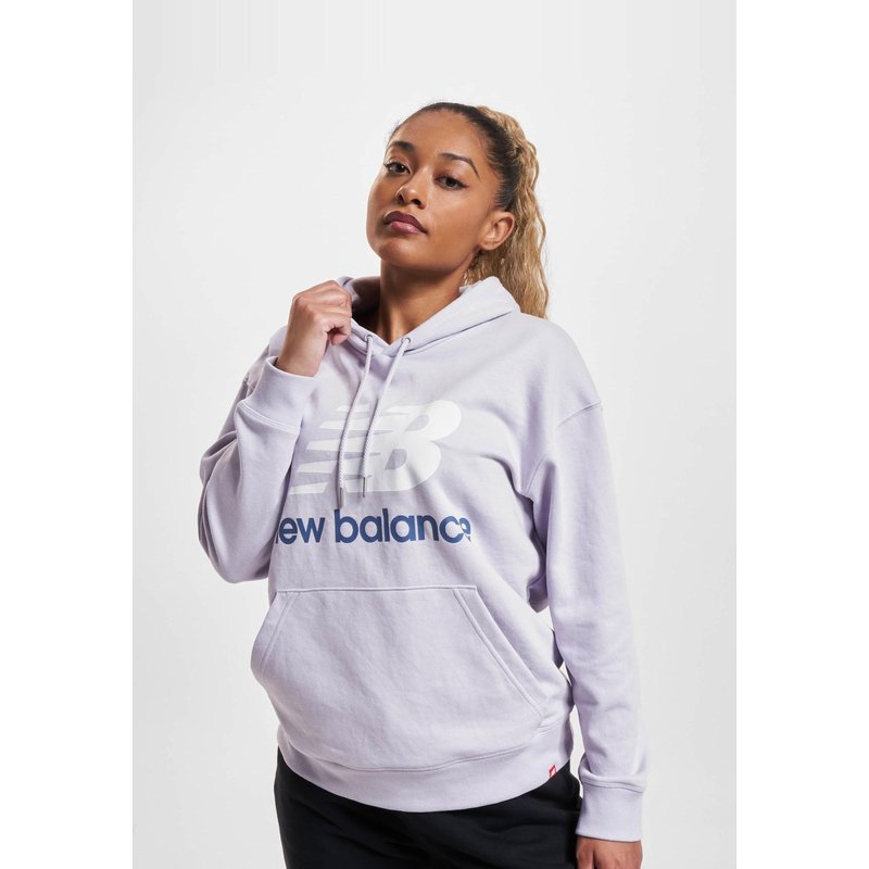 New Balance Essentials Stacked Logo Oversized Hoodie