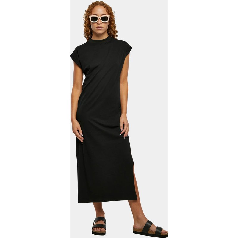 Urban Classics Ladies Long Extended Shoulder Dress