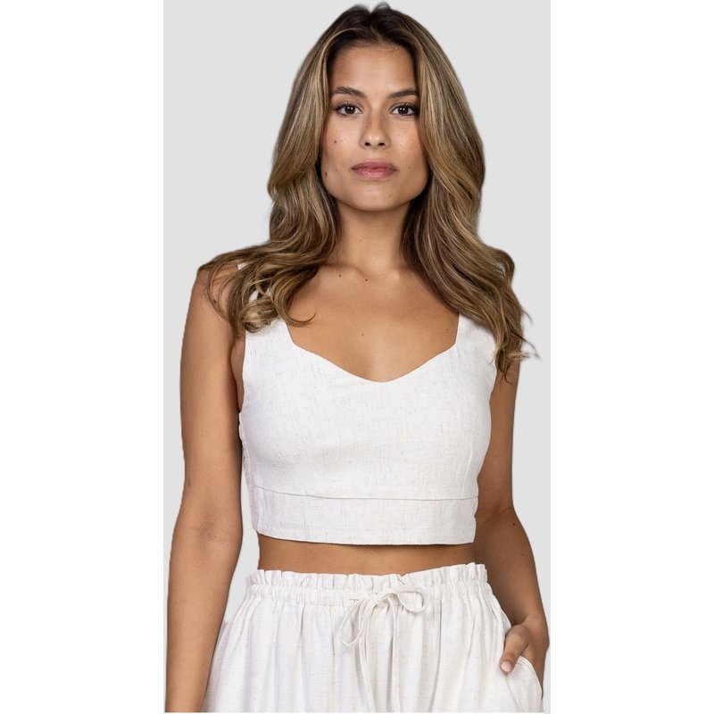 Estelou Linen Top