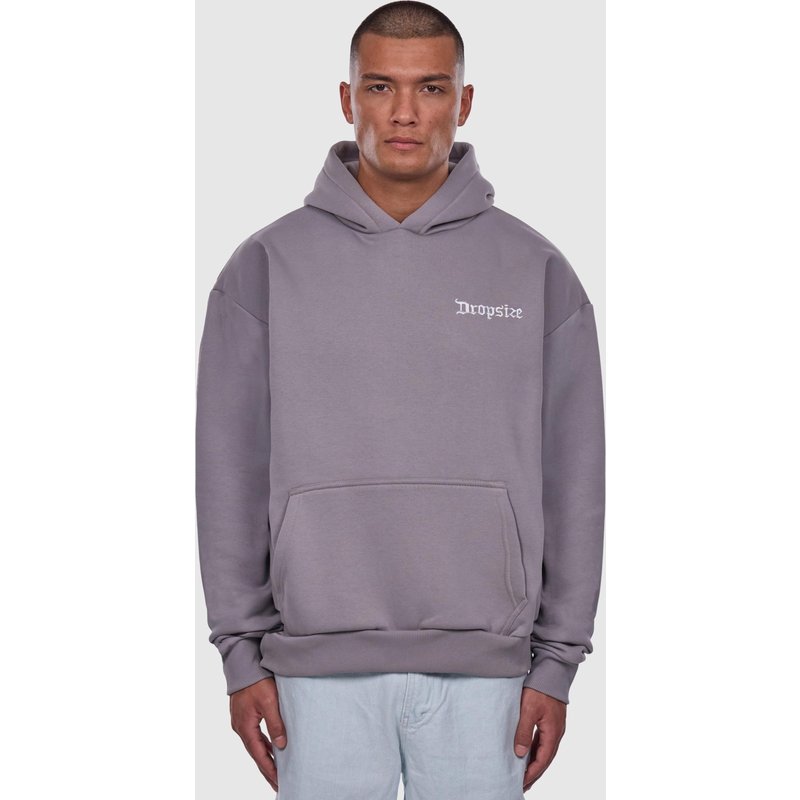 Dropsize Heavy Oversize Embo Hoodie