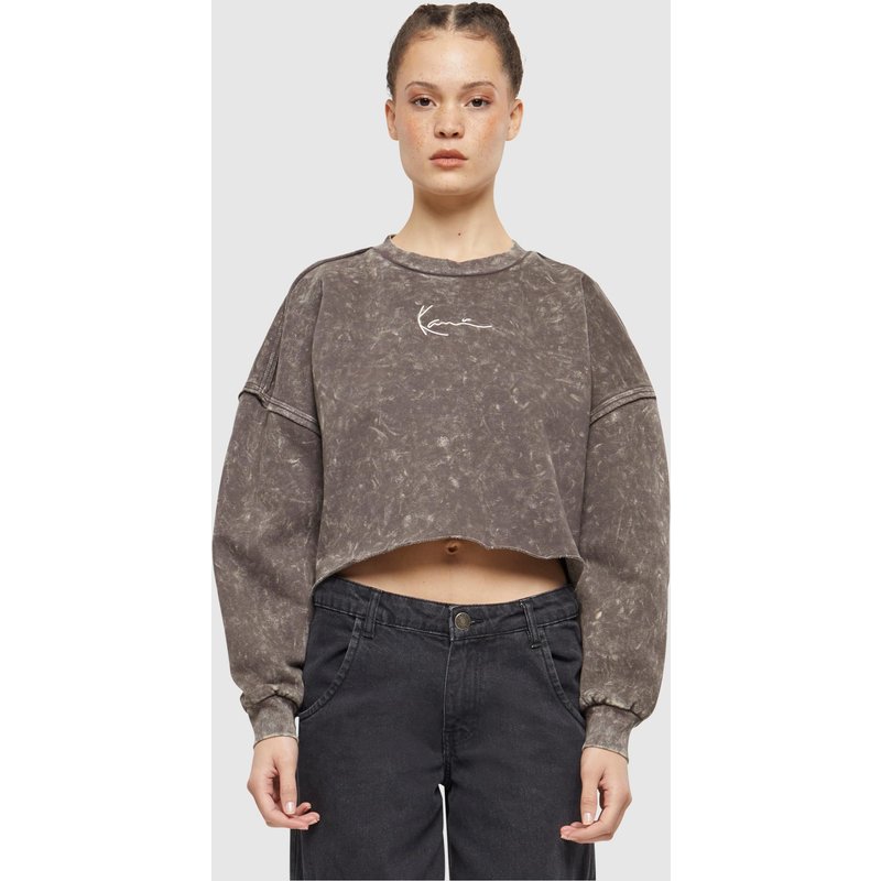 KW241-038-1 Karl Kani Small Signature Washed Crop Crew