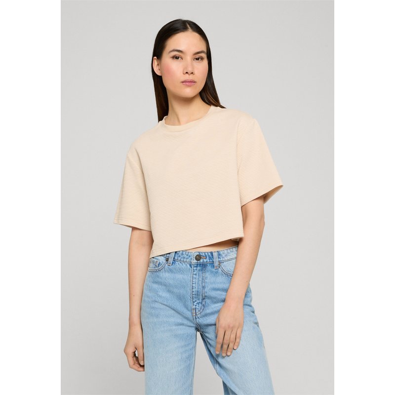 Urban Classics Ladies Structured Jersey Cropped Tee
