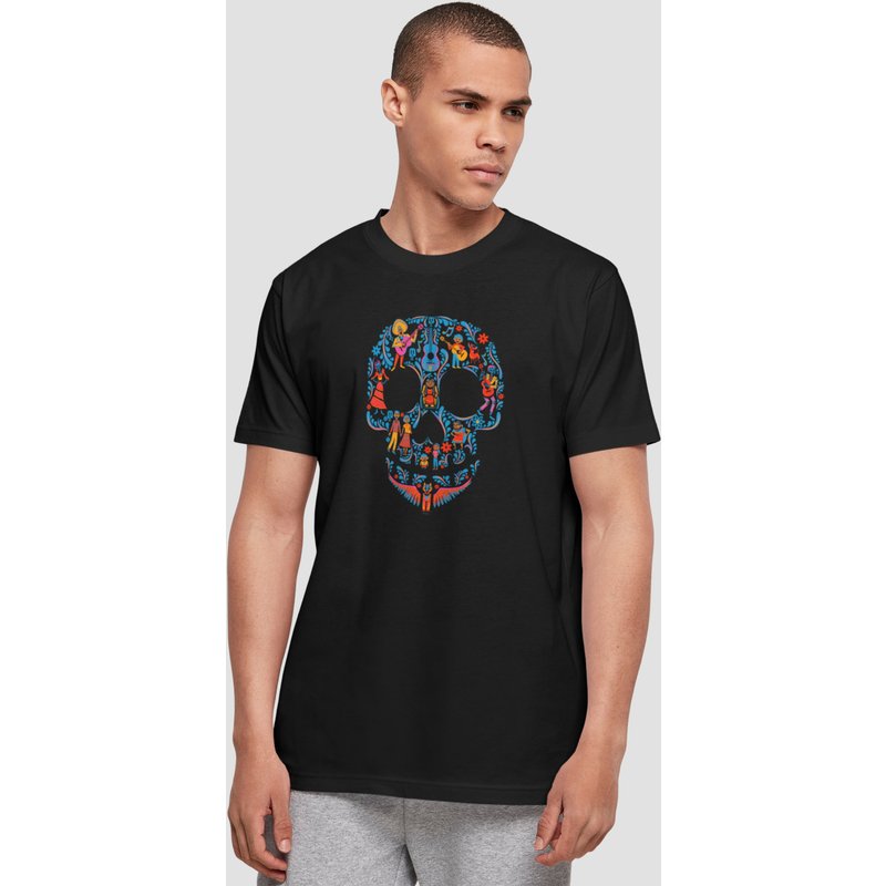 Absolute Cult Coco - Skull Pattern Basic T-Shirt
