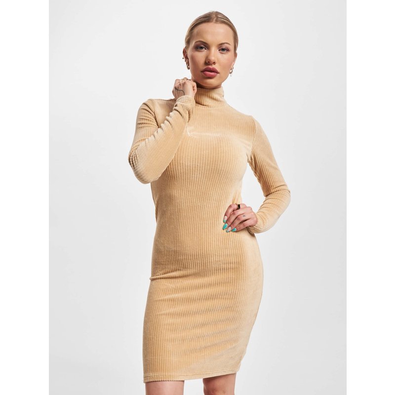Karl Kani KK Small Signature Corduroy Ls Turtle Neck Dress