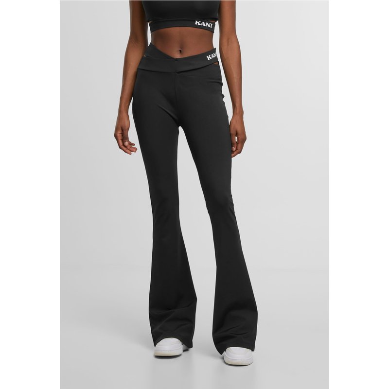 Karl Kani Retro Cut Out Flared Pants