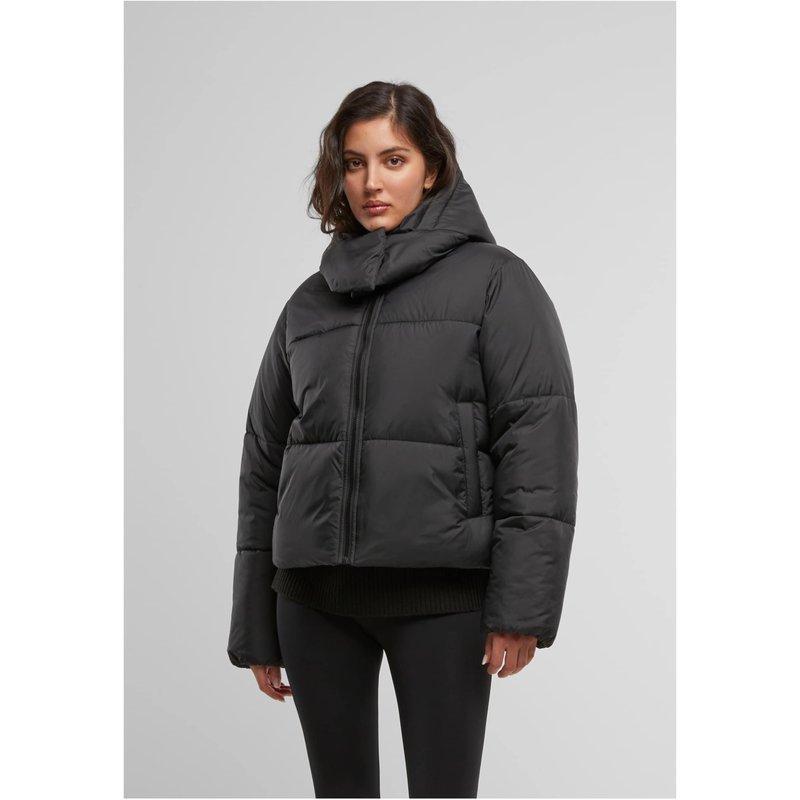 Urban Classics Ladies Hooded Collar Puffer Jacket