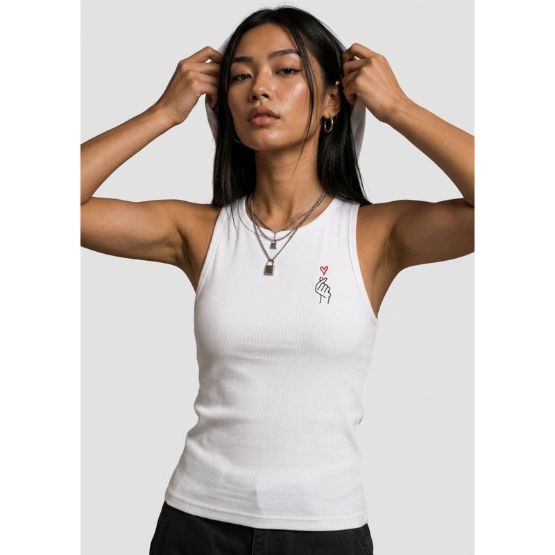 Urban Classics K-Heart Racer Top