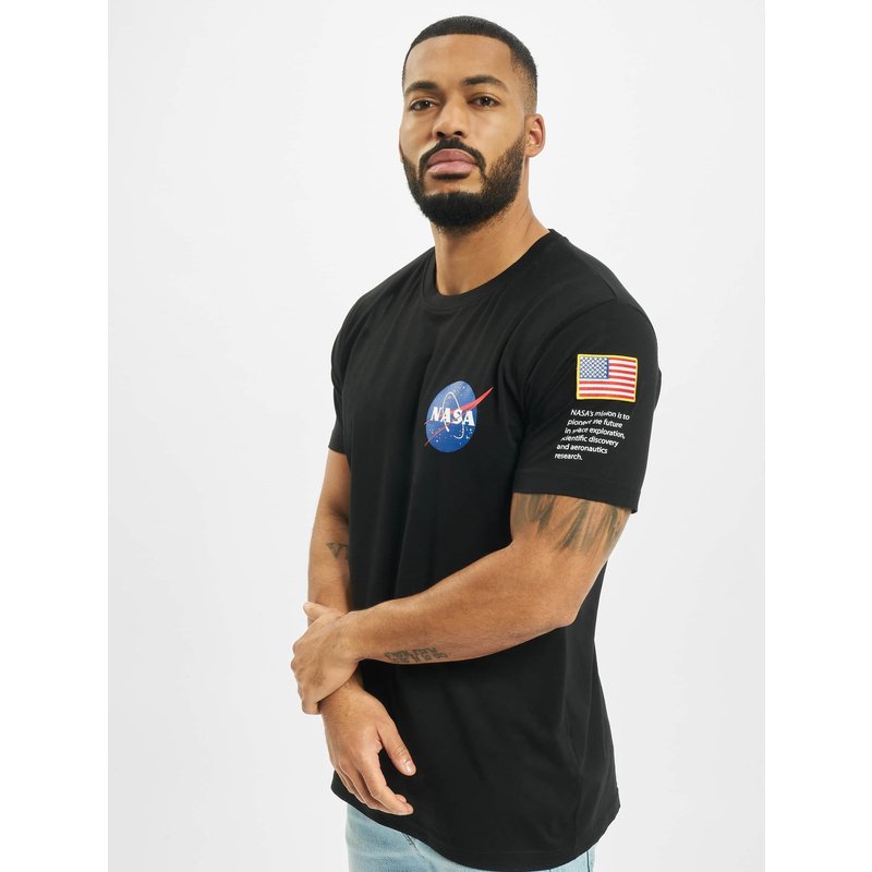 Mister Tee NASA Insignia Logo Flag