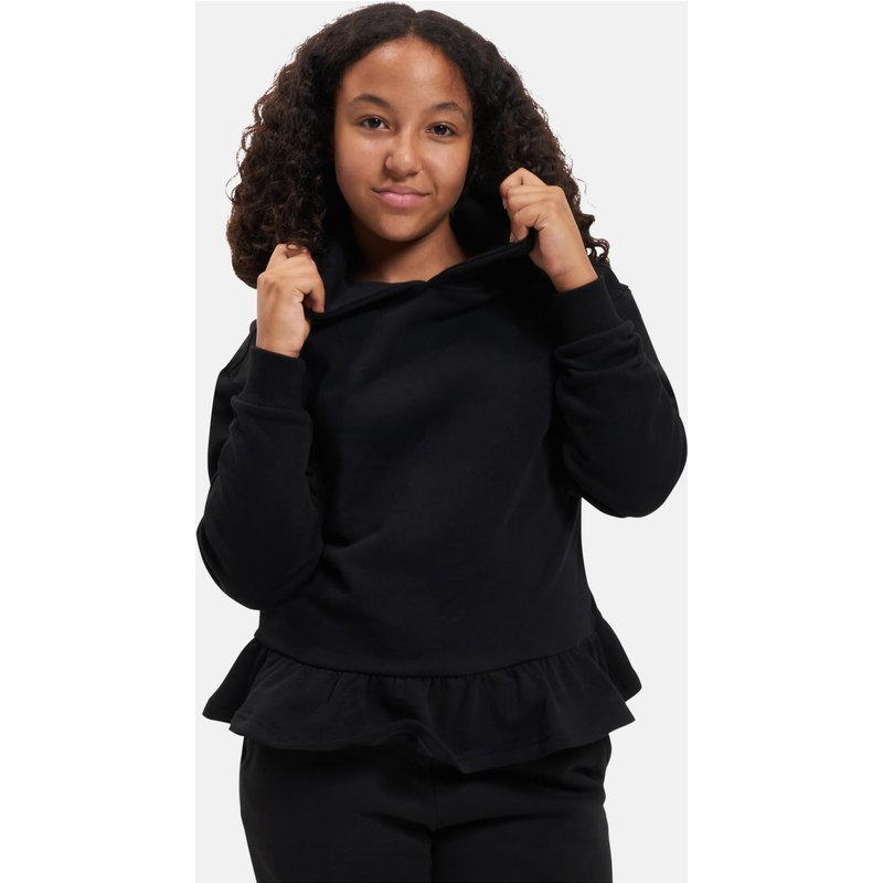 Urban Classics Girls Organic Volants Hoody