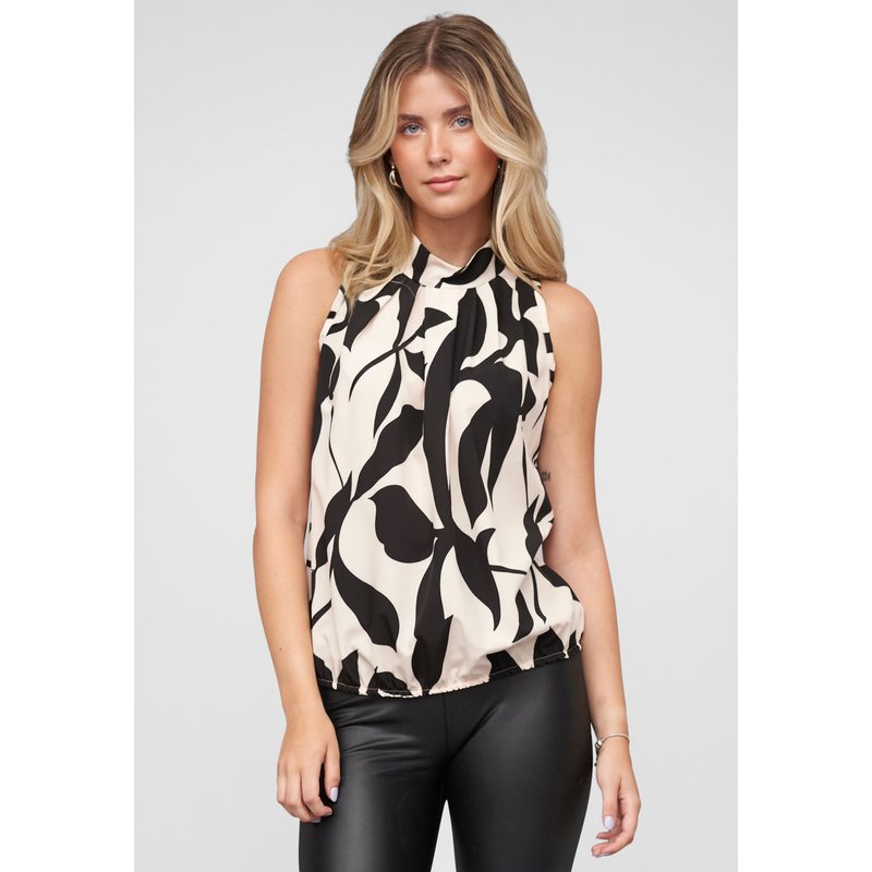 Cloud5ive Choker Top with all over floral print