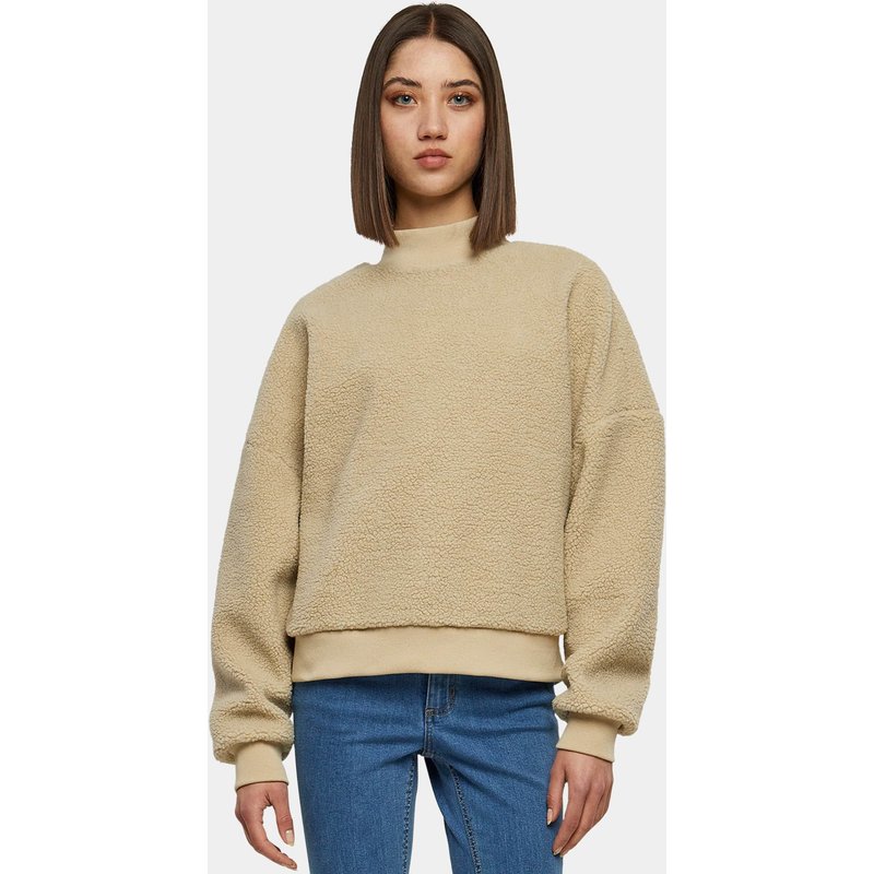 Urban Classics Ladies Sherpa Crewneck