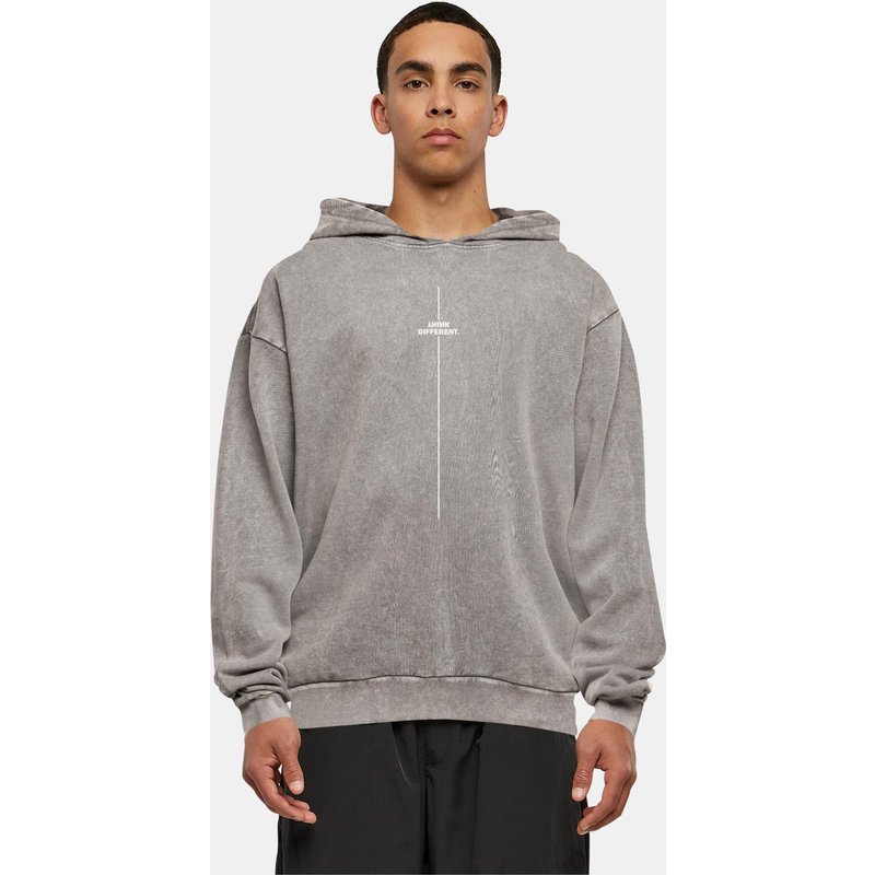 Merchcode Think Different Acid Washed Oversize Hoody