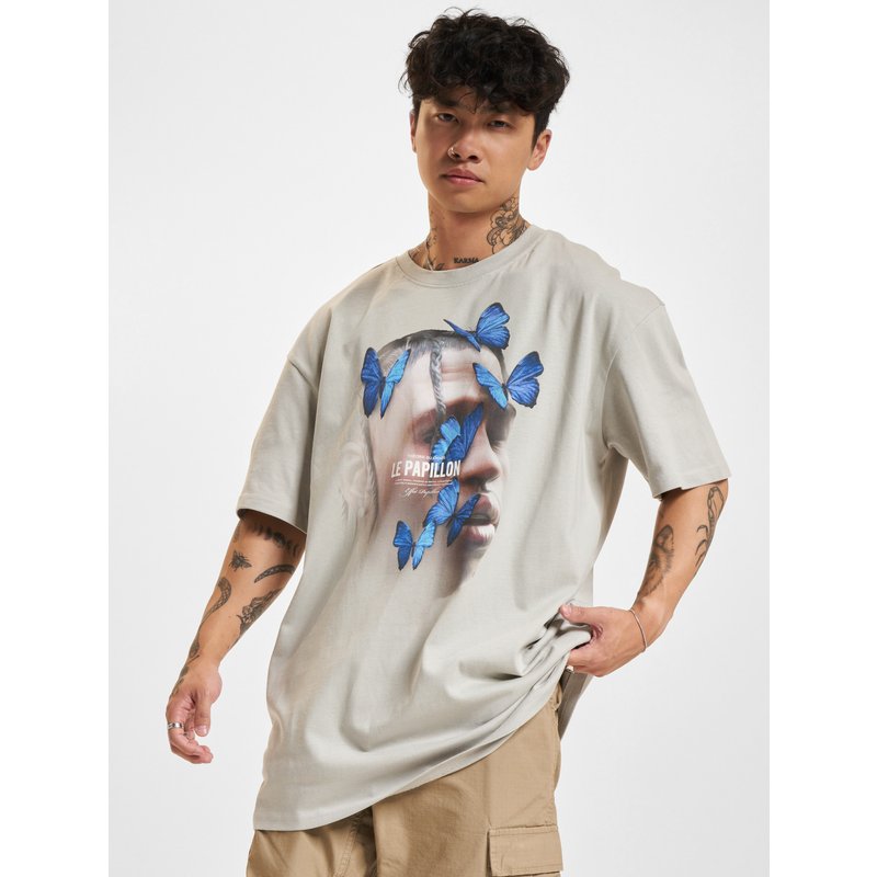 Mister Tee Upscale Le Papillon Oversize T-Shirt