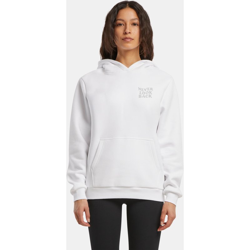 Miss Tee Never Look Back Ladies Fluffy Hoody