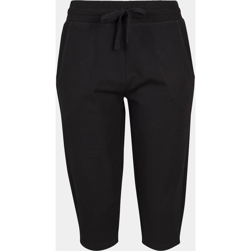 Build Your Brand Ladies Terry 3/4 Jogging Pants 2-Pack