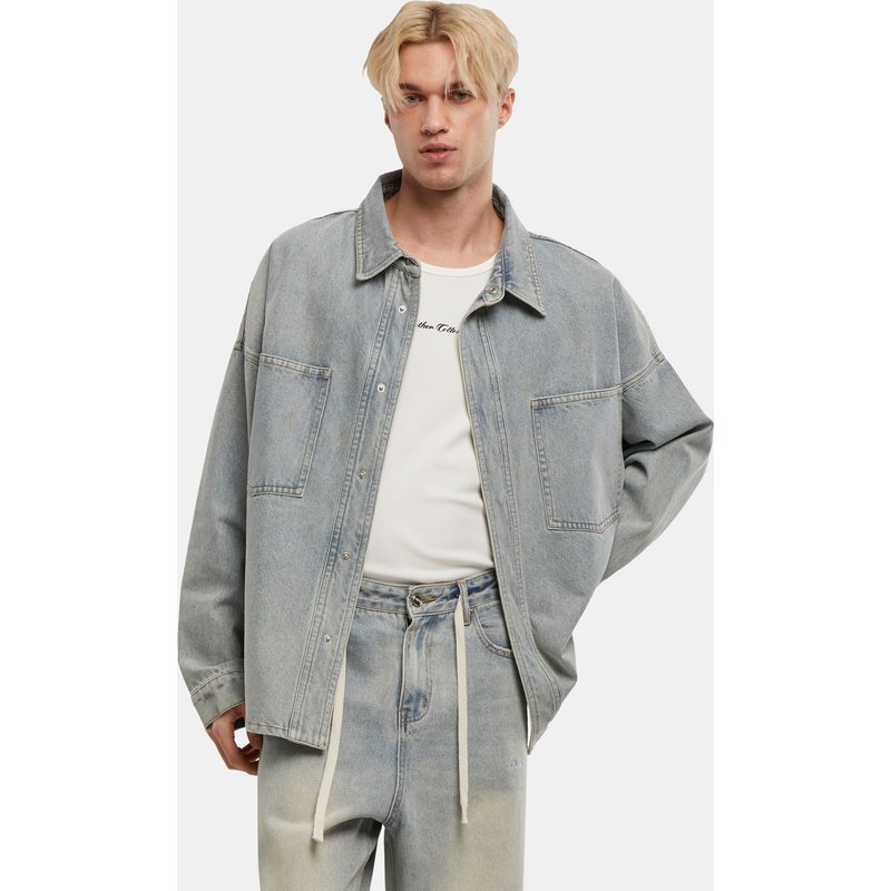 Another Cotton Lab Oversized Jeans Over Shirt