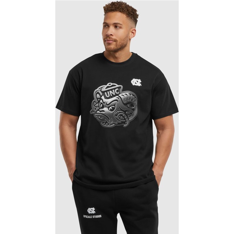 Mister Tee Upscale North Carolina Chrome Logo Oversize