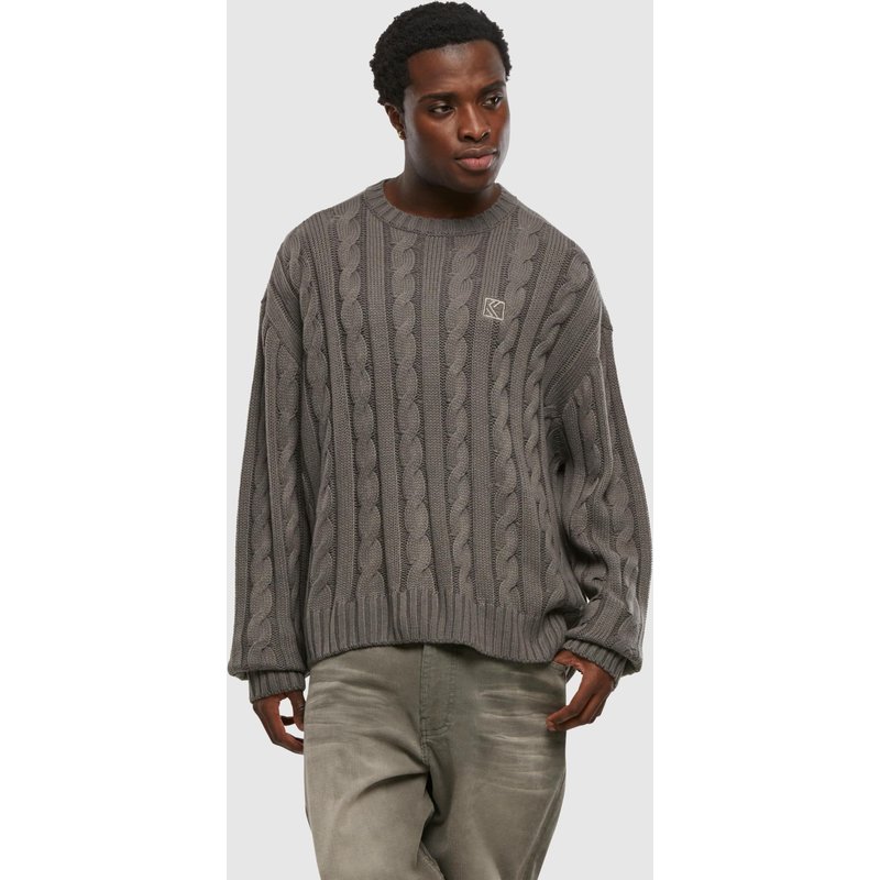 Karl Kani OG Cable Knit Os Sweater