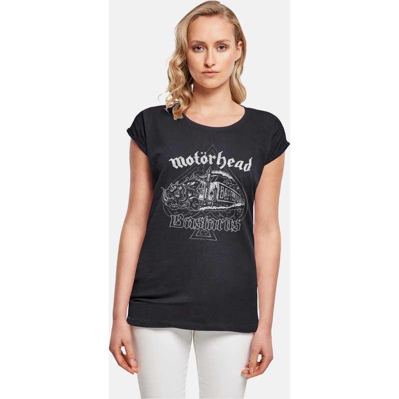 Merchcode Ladies Motörhead - Bastards Train Extended Shoulder Tee
