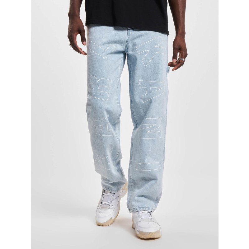 Karl Kani KK Og Baggy Workwear Logo Print Denim