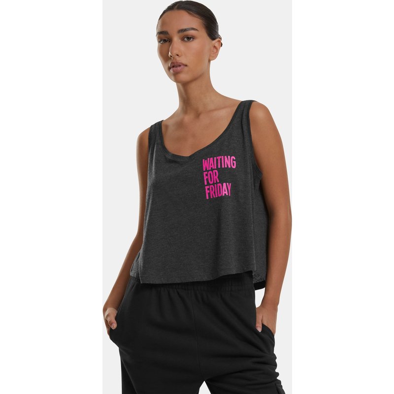 Mister Tee Ladies Waiting For Friday Box Tank
