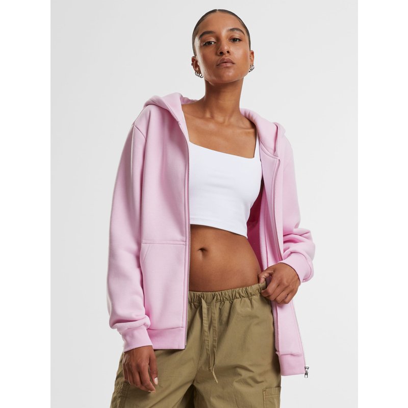 Urban Classics Ladies Fluffy Zip Hoodie