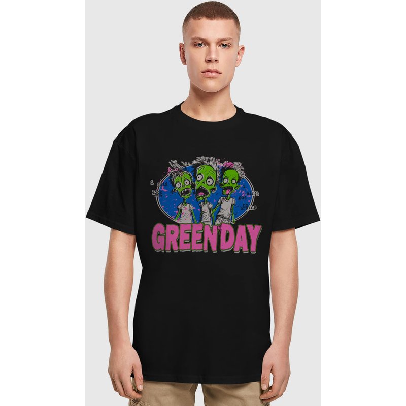 Merchcode Green Day Zombie Oversized Tee