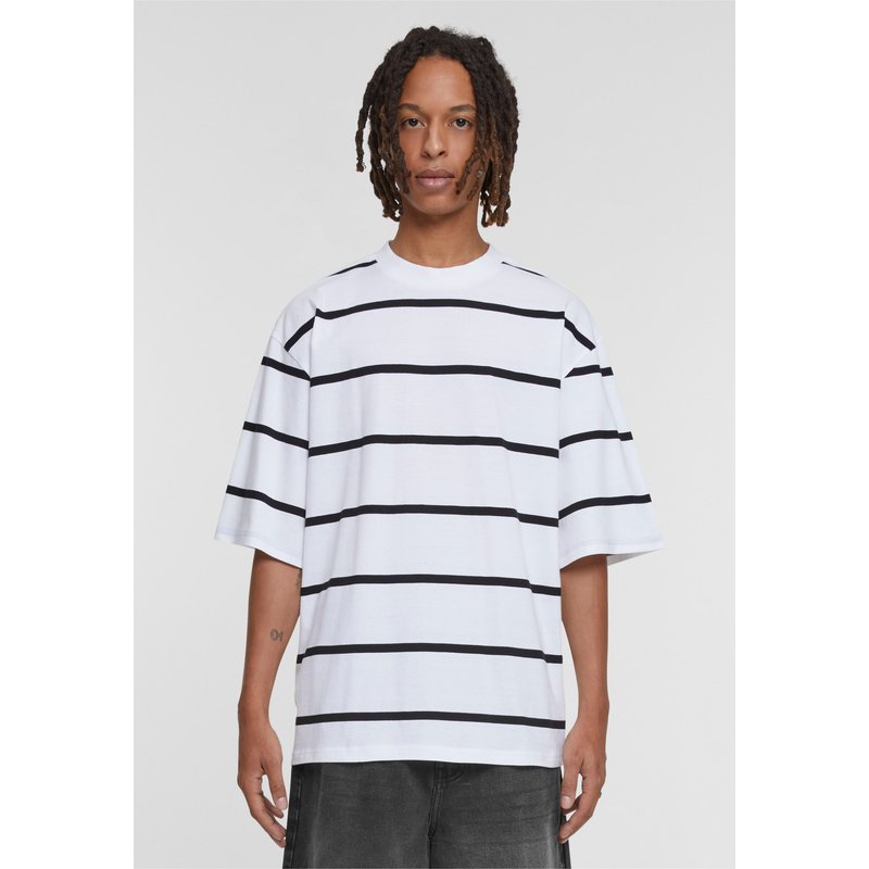 Urban Classics Oversized Sleeve Modern Stripe Tee