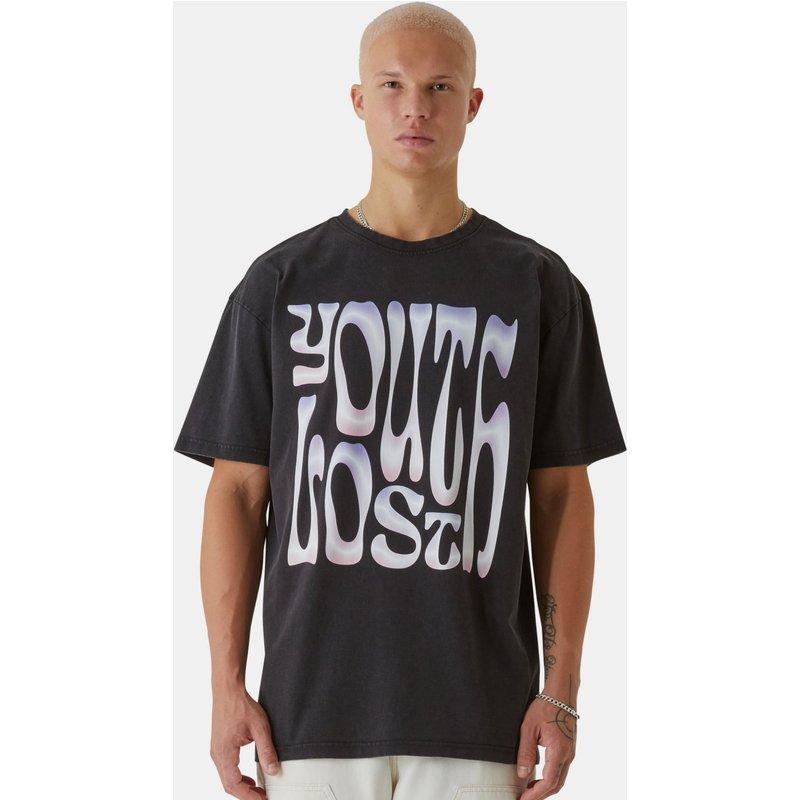 Lost Youth Graffiti Acid Washed Tee