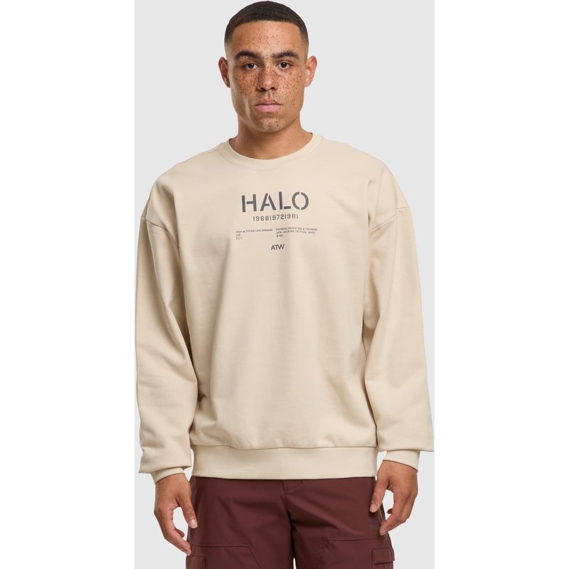 HALO GRAPHIC BOXY CREW