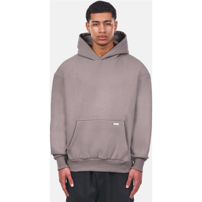 Dropsize HEAVY OVERSIZE METAL PATCH HOODIE